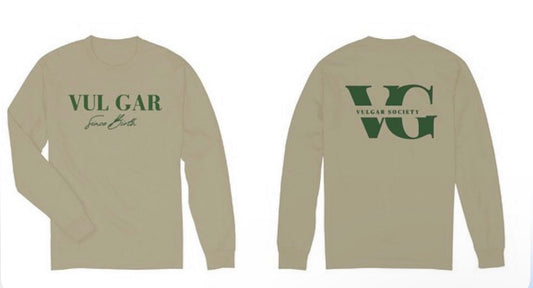 Signature Cream Green long sleeve