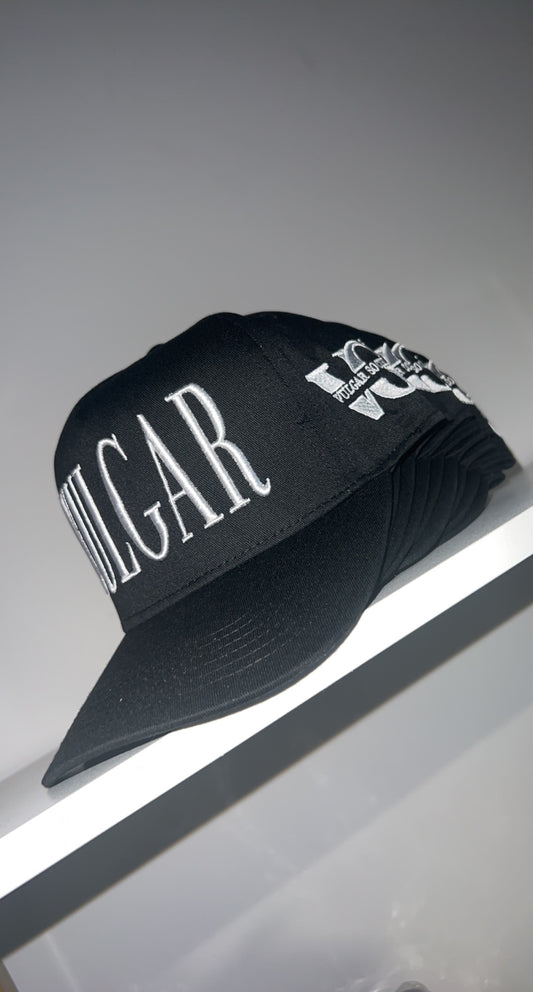 Signature black VULGAR HAT