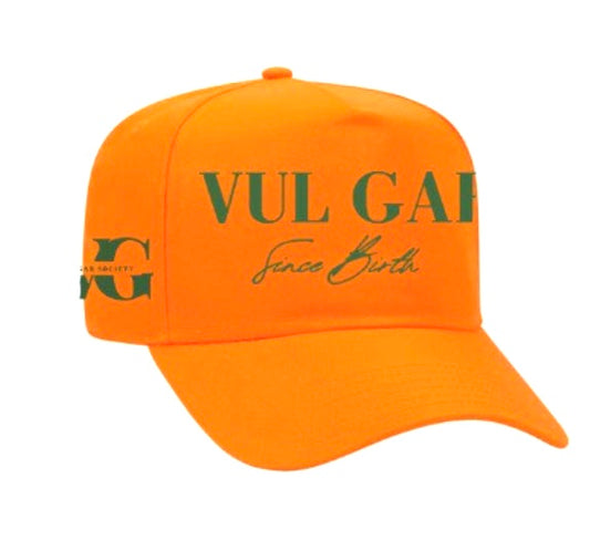 Signature Orange Green Hat
