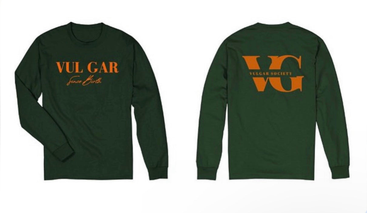 Green And Orange VG long sleeve