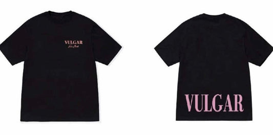 Signature Vulgar T Black Pink