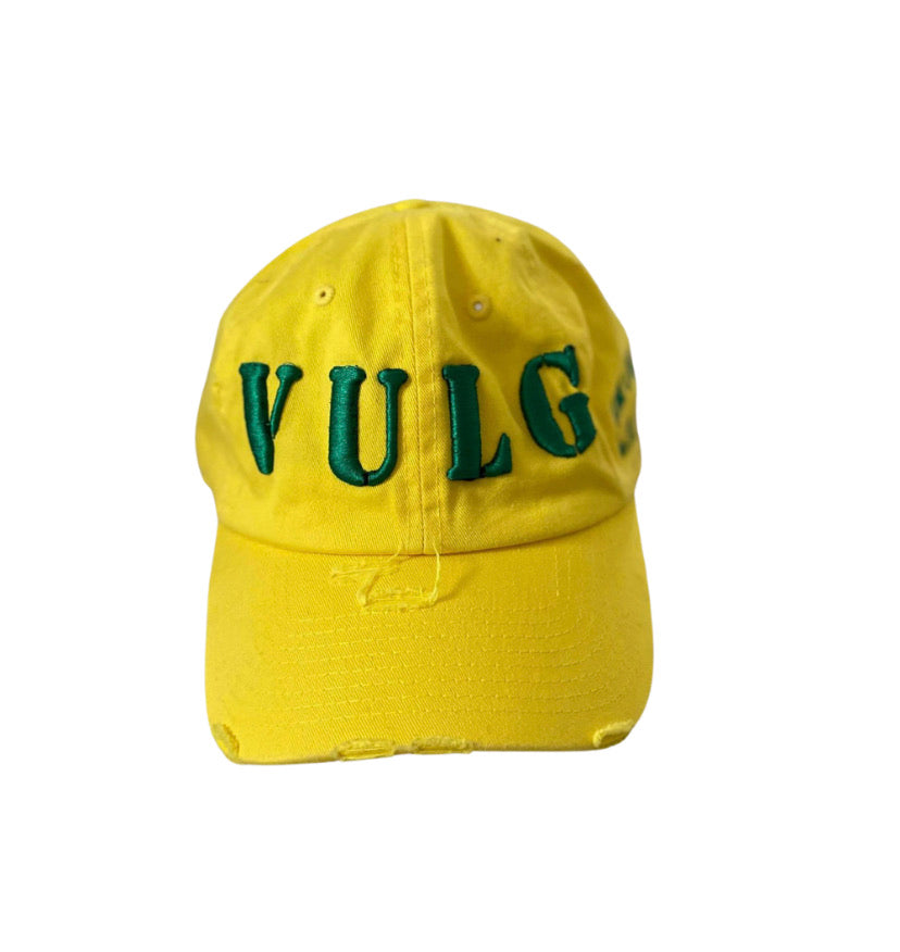 Yellow signature Hat